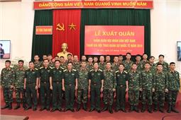 Đoàn Quân đội nhân dân Việt Nam xuất quân tham gia Army Games 2019